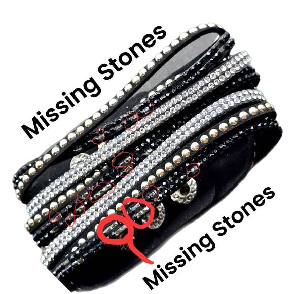 Lot Vintage Leather Jewelry READ - Picture 5 of 10